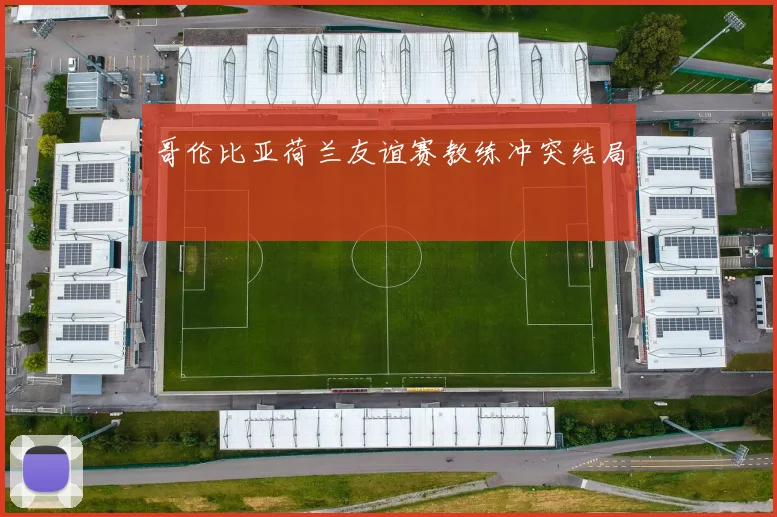 哥伦比亚荷兰友谊赛教练冲突结局