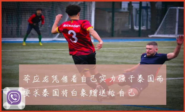 莽应龙凭借着自己实力强于泰国而要求泰国将白象赠送给自己